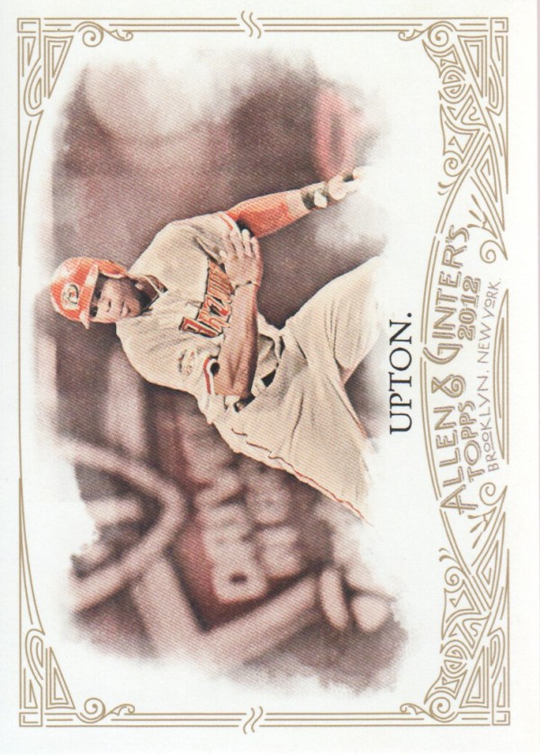 2012 Topps Allen and Ginter #42 Justin Upton