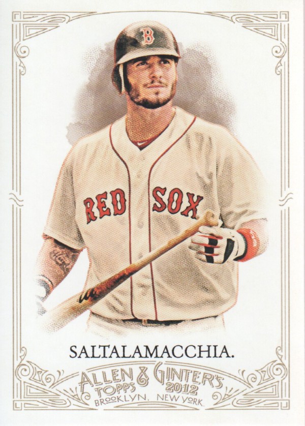 2012 Topps Allen and Ginter #46 Jarrod Saltalamacchia