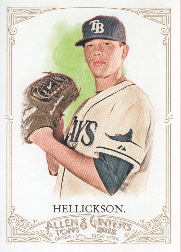 2012 Topps Allen and Ginter #49 Jeremy Hellickson