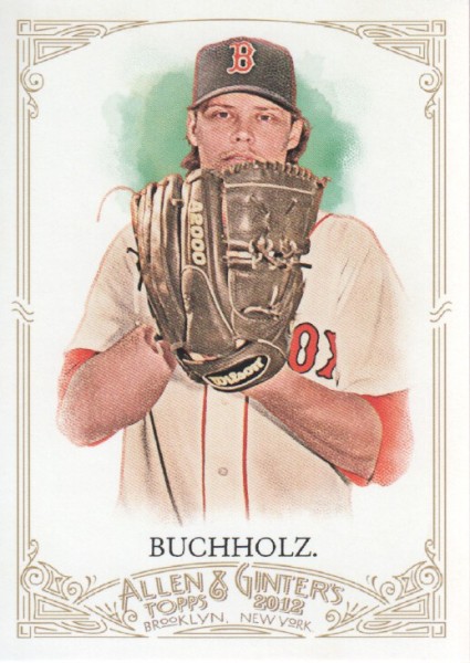 2012 Topps Allen and Ginter #50 Clay Buchholz