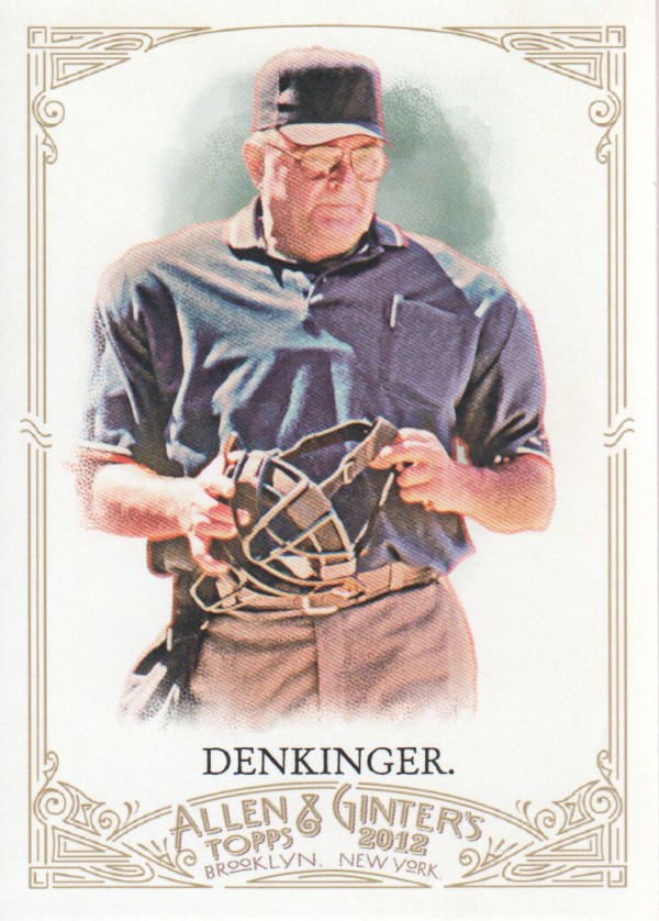 2012 Topps Allen and Ginter #51 Don Denkinger