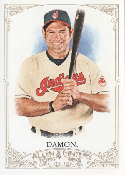 2012 Topps Allen and Ginter #59 Johnny Damon