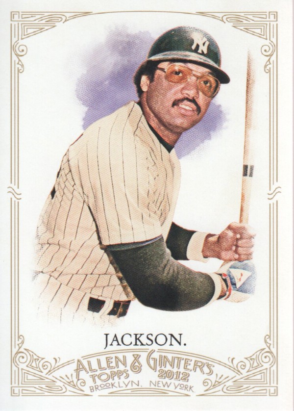 2012 Topps Allen and Ginter #60 Reggie Jackson