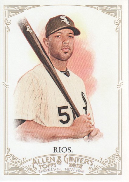 2012 Topps Allen and Ginter #65 Alex Rios