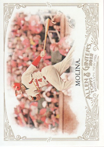 2012 Topps Allen and Ginter #66 Yadier Molina