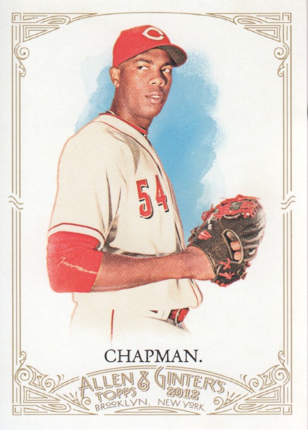 2012 Topps Allen and Ginter #70 Aroldis Chapman