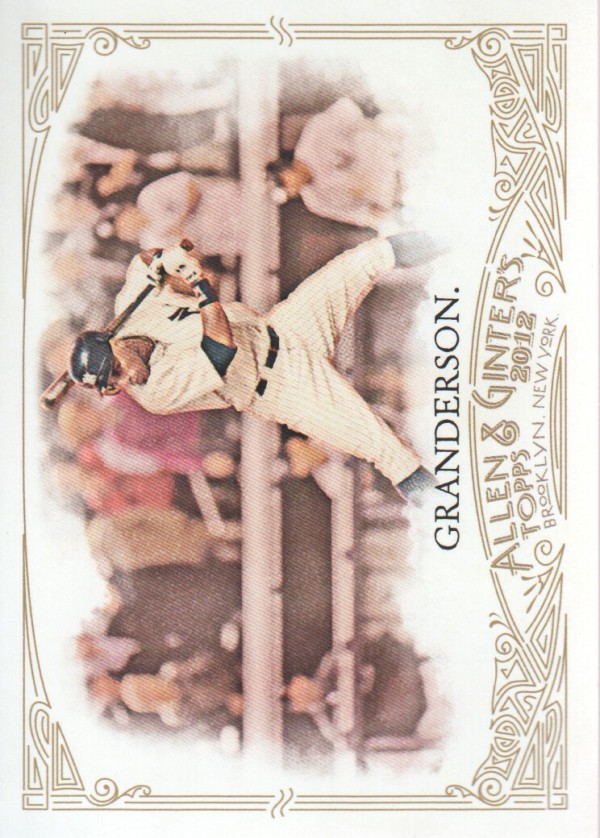 2012 Topps Allen and Ginter #71 Curtis Granderson
