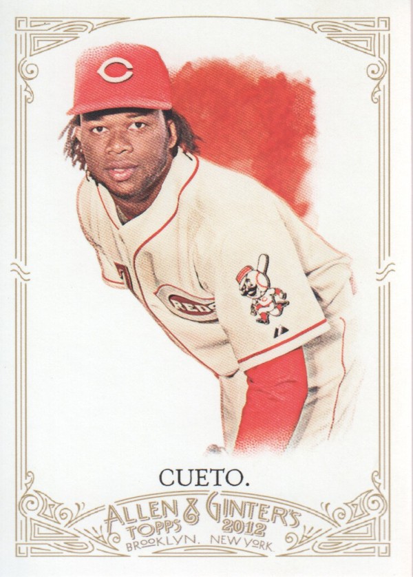 2012 Topps Allen and Ginter #74 Johnny Cueto