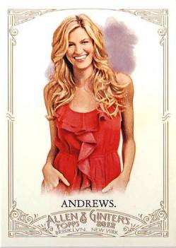 2012 Topps Allen and Ginter #75 Erin Andrews