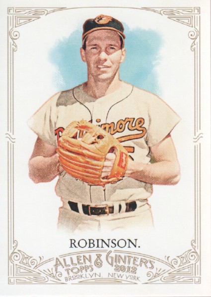 2012 Topps Allen and Ginter #80 Brooks Robinson