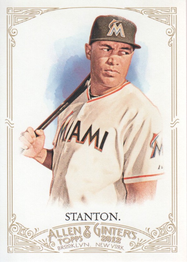 2012 Topps Allen and Ginter #82 Giancarlo Stanton