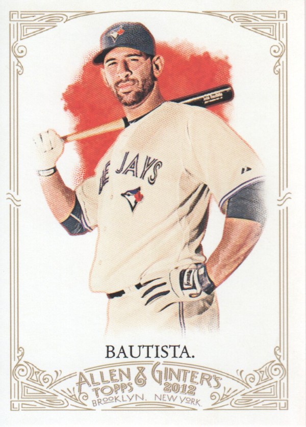 2012 Topps Allen and Ginter #93 Jose Bautista