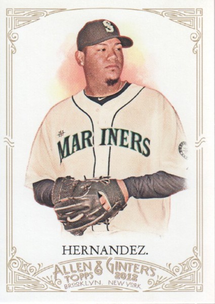 2012 Topps Allen and Ginter #95 Felix Hernandez