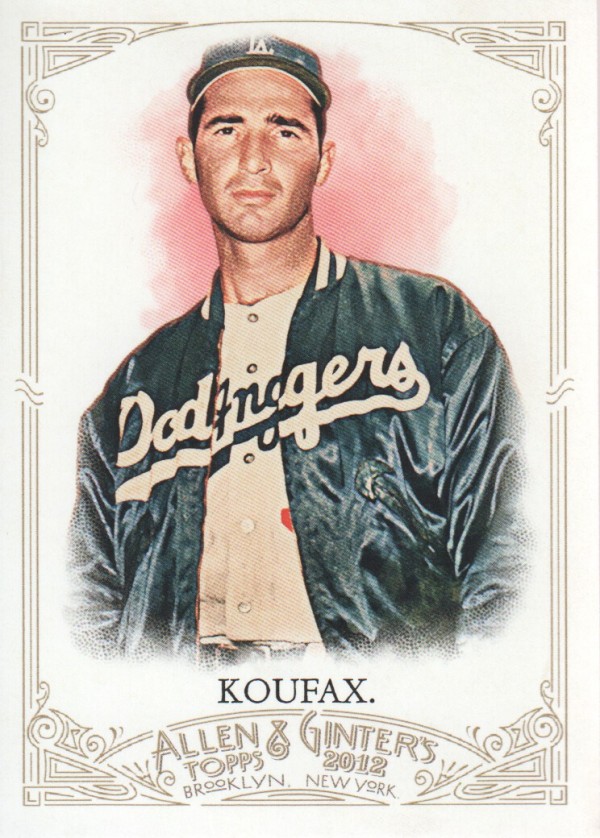2012 Topps Allen and Ginter #99 Sandy Koufax