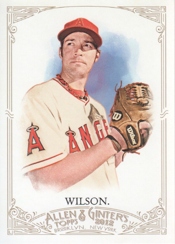 2012 Topps Allen and Ginter #107 C.J. Wilson