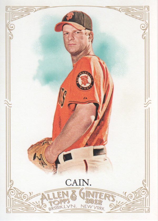 2012 Topps Allen and Ginter #281 Matt Cain