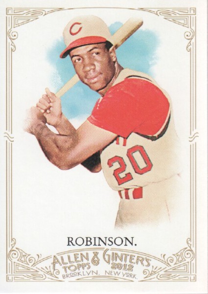 2012 Topps Allen and Ginter #325 Frank Robinson SP