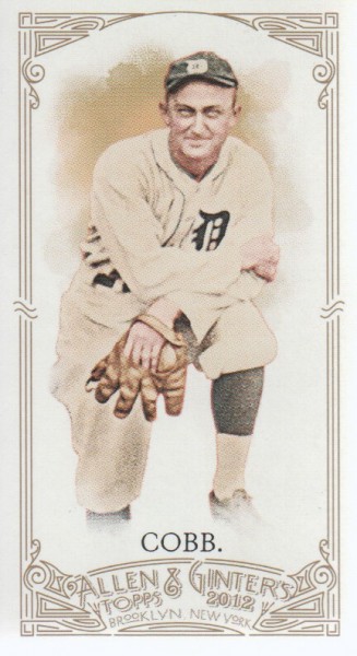 2012 Topps Allen and Ginter Mini #197 Ty Cobb