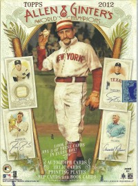 2012 Topps Allen and Ginter Baseball Hobby Box