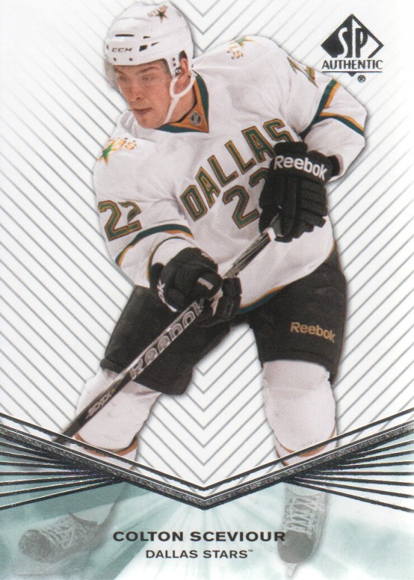 2011-12 SP Authentic Rookie Extended #R25 Colton Sceviour