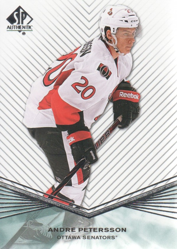 2011-12 SP Authentic Rookie Extended #R65 Andre Petersson