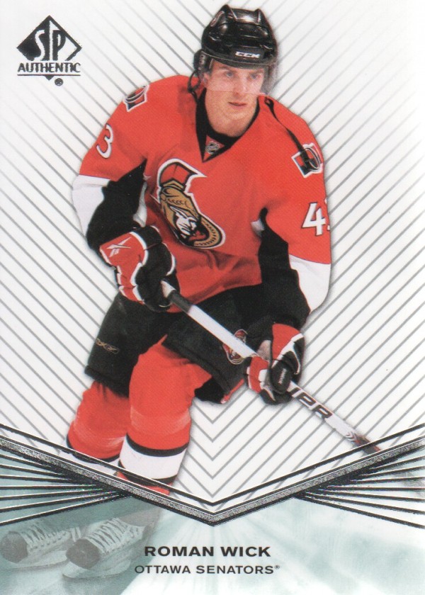 2011-12 SP Authentic Rookie Extended #R68 Roman Wick