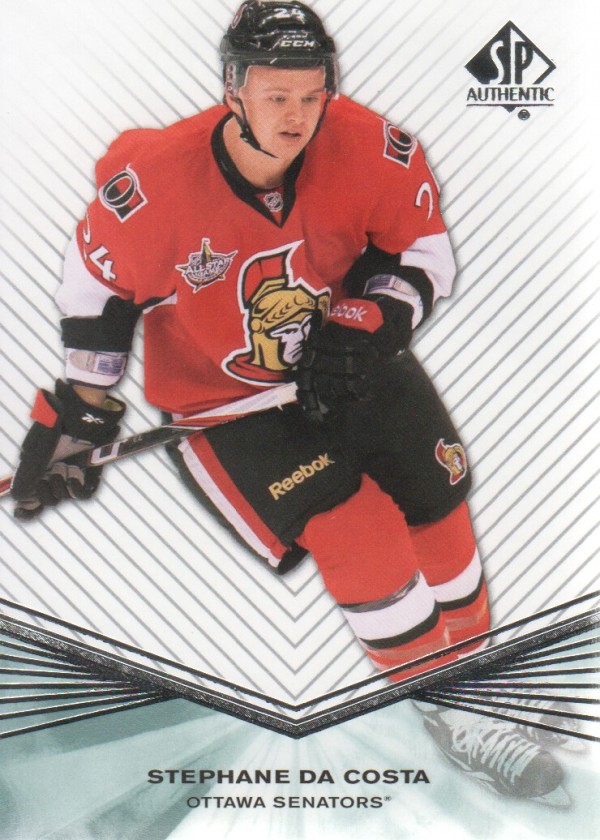2011-12 SP Authentic Rookie Extended #R70 Stephane Da Costa
