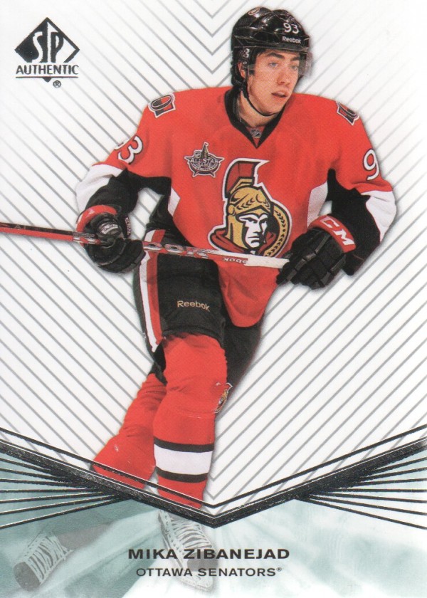 2011-12 SP Authentic Rookie Extended #R72 Mika Zibanejad