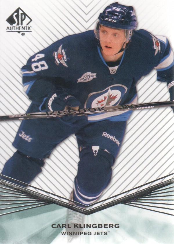 2011-12 SP Authentic Rookie Extended #R99 Carl Klingberg