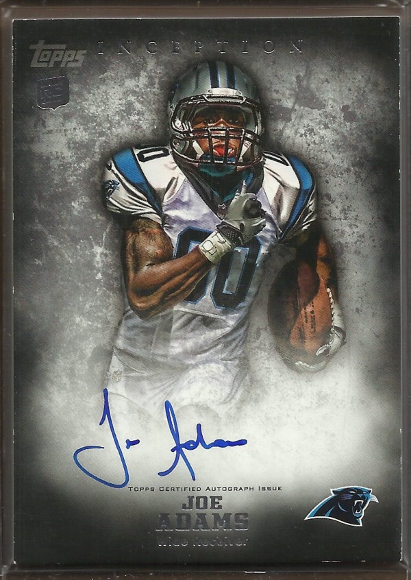 2012 Topps Inception #132 Joe Adams AU RC