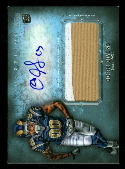 2012 Topps Inception Rookie Jumbo Patch Autographs #AJPCGI Chris Givens