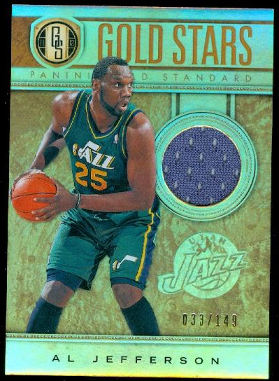 2011-12 Panini Gold Standard Gold Stars Materials #29 Al Jefferson/149