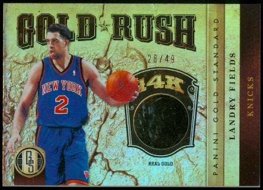 2011-12 Panini Gold Standard Gold Rush #33 Landry Fields