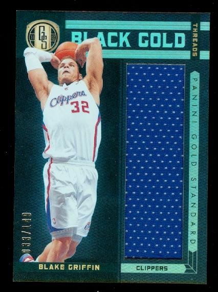 2011-12 Panini Gold Standard Black Gold Threads #39 Blake Griffin/149