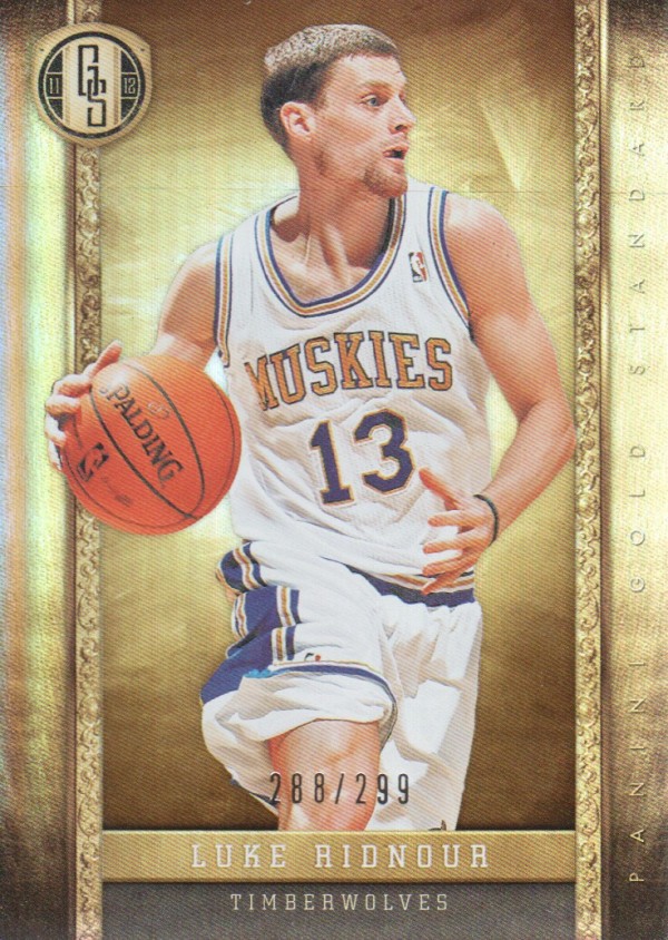 2011-12 Panini Gold Standard #9 Luke Ridnour