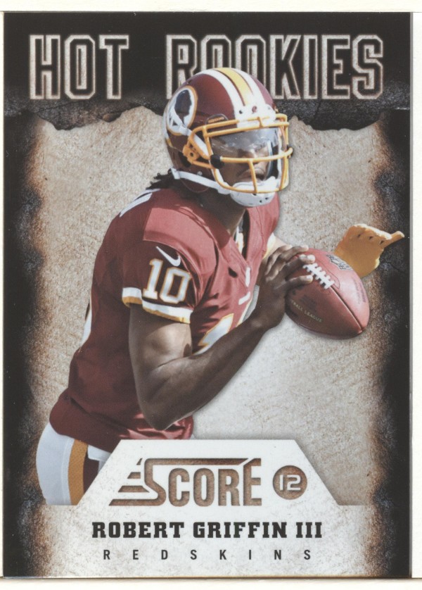 2012 Score Hot Rookies Glossy #2 Robert Griffin III