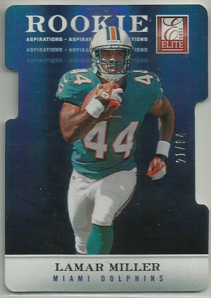 2012 Elite Aspirations #133 Lamar Miller/94