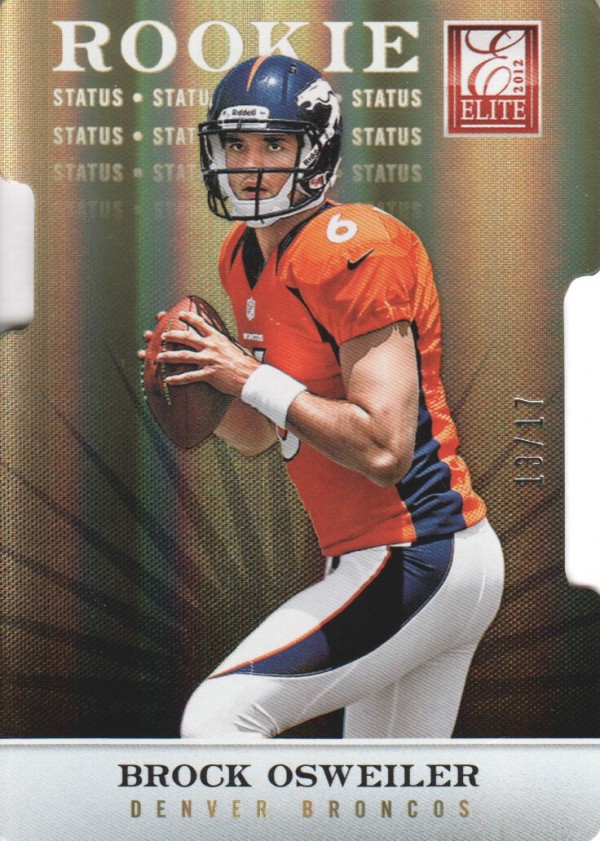 2012 Elite Status #134 Brock Osweiler/17