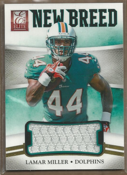 2012 Elite New Breed Jerseys #31 Lamar Miller/399