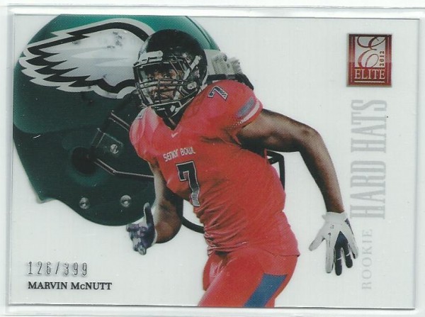 2012 Elite Rookie Hard Hats #49 Marvin McNutt