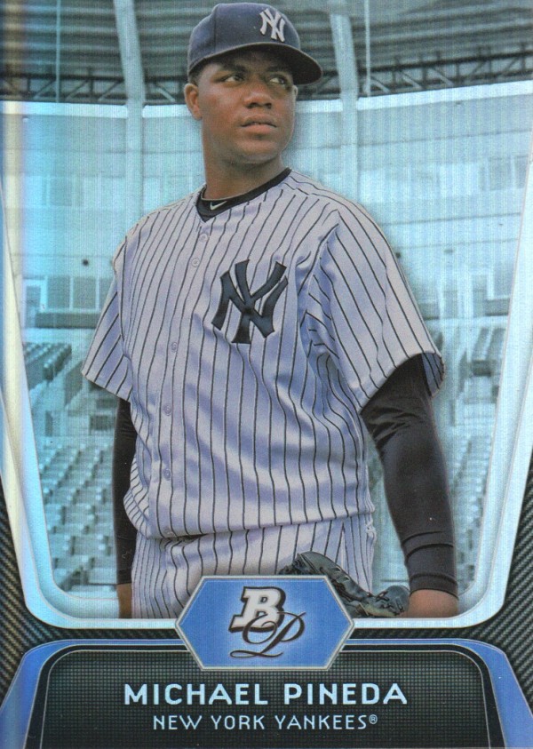 2012 Bowman Platinum #1 Michael Pineda
