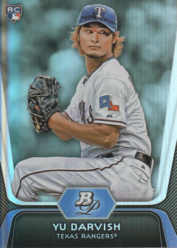 2012 Bowman Platinum #9 Yu Darvish RC