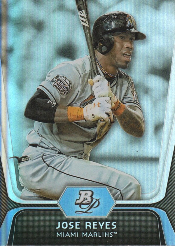 2012 Bowman Platinum #11 Jose Reyes