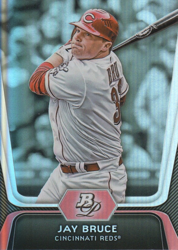 2012 Bowman Platinum #13 Jay Bruce