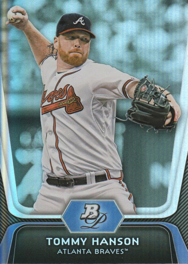 2012 Bowman Platinum #18 Tommy Hanson