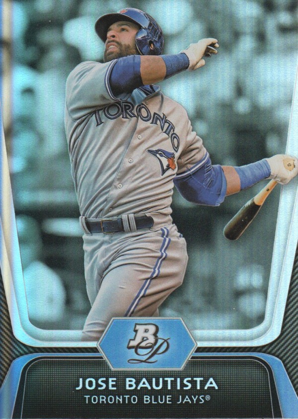 2012 Bowman Platinum #22 Jose Bautista