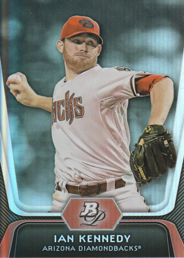 2012 Bowman Platinum #23 Ian Kennedy