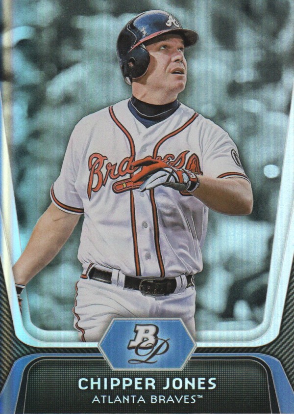 2012 Bowman Platinum #24 Chipper Jones