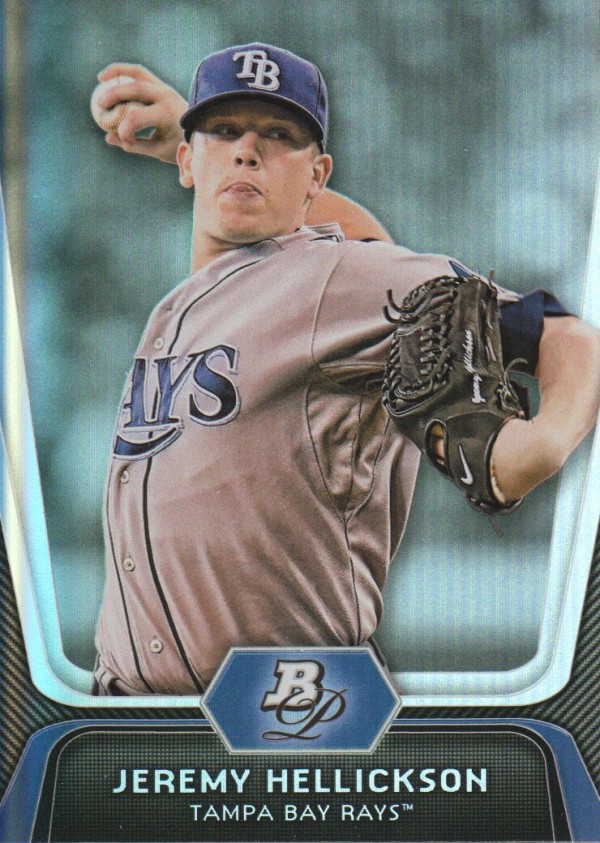 2012 Bowman Platinum #25 Jeremy Hellickson