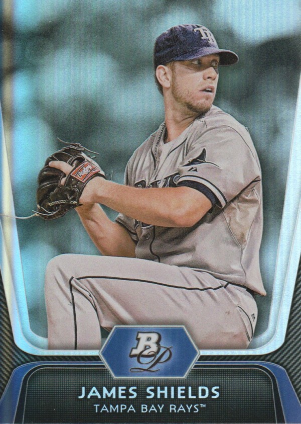 2012 Bowman Platinum #26 James Shields